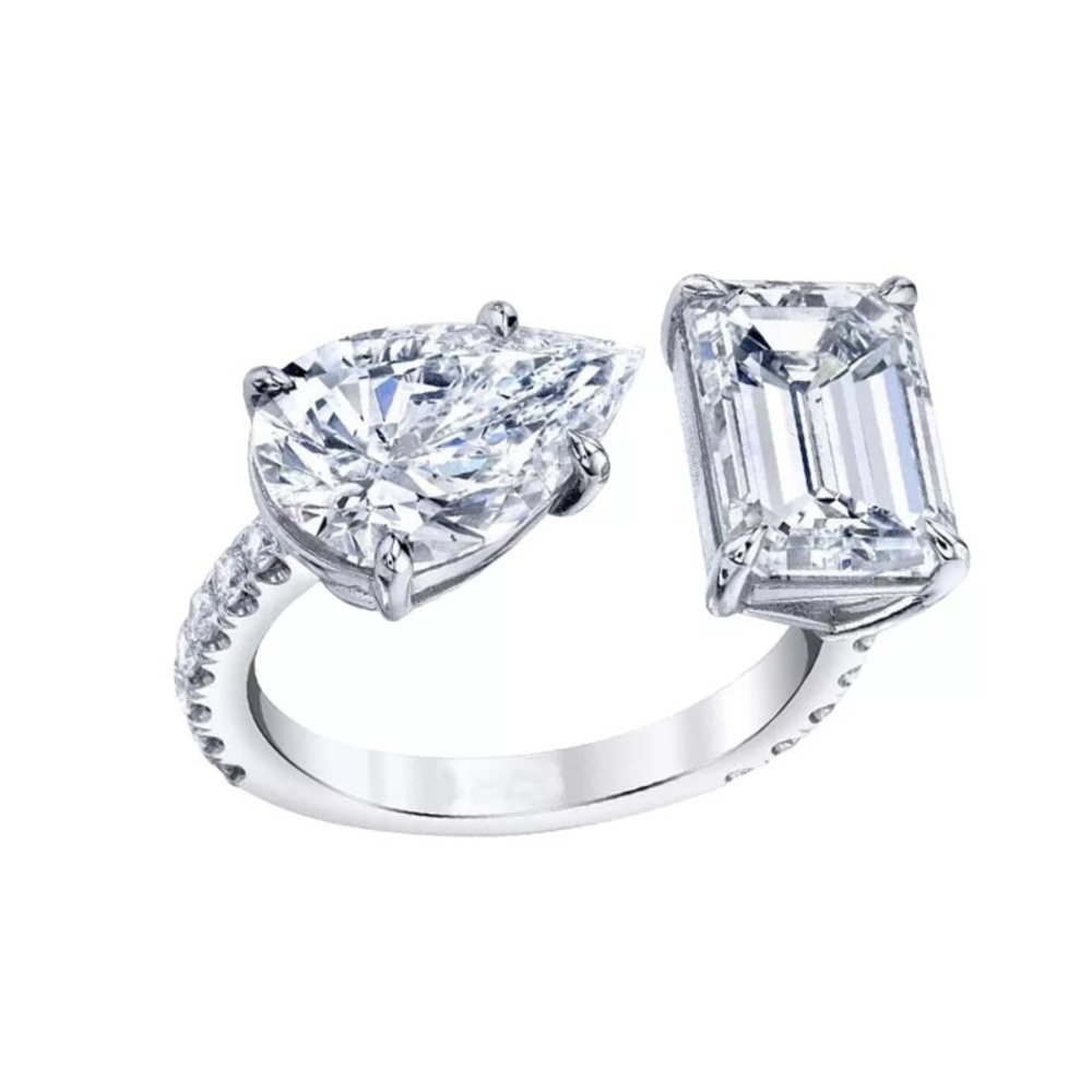 Double stone ring